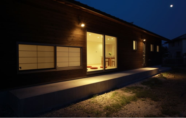 ミニマルな平屋 愛知郡　MS HOUSE